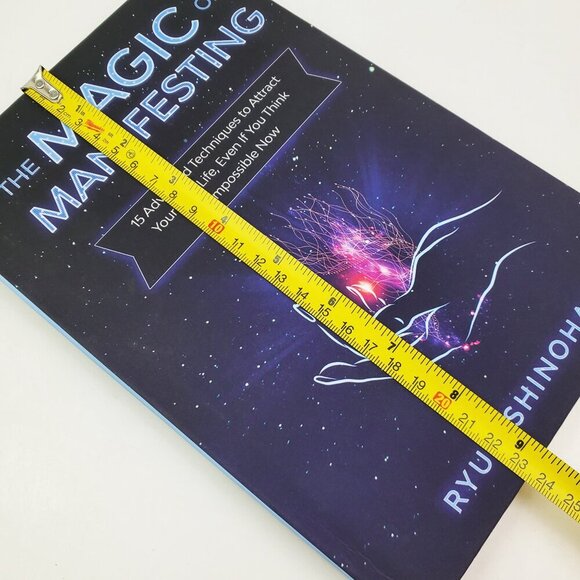 Magic of Manifesting Book Hardcover 15 Advanced Techniques Ryuu Shinohara Unread - Picture 9 of 9
